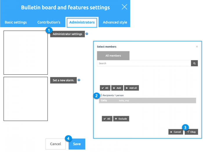 Set Up a Board Administrator Support