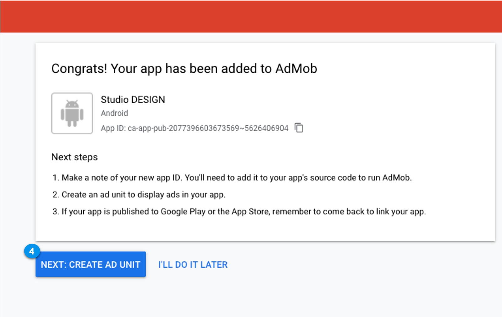 Find your app store URL - Google AdMob Help