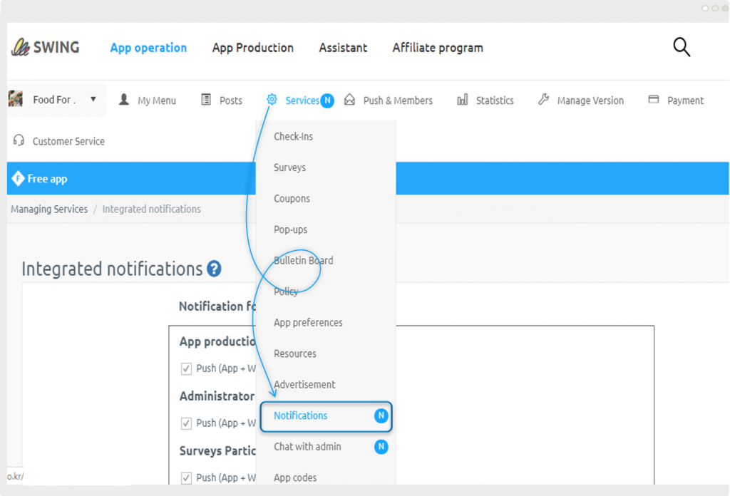 Unified Notification Settings – Support