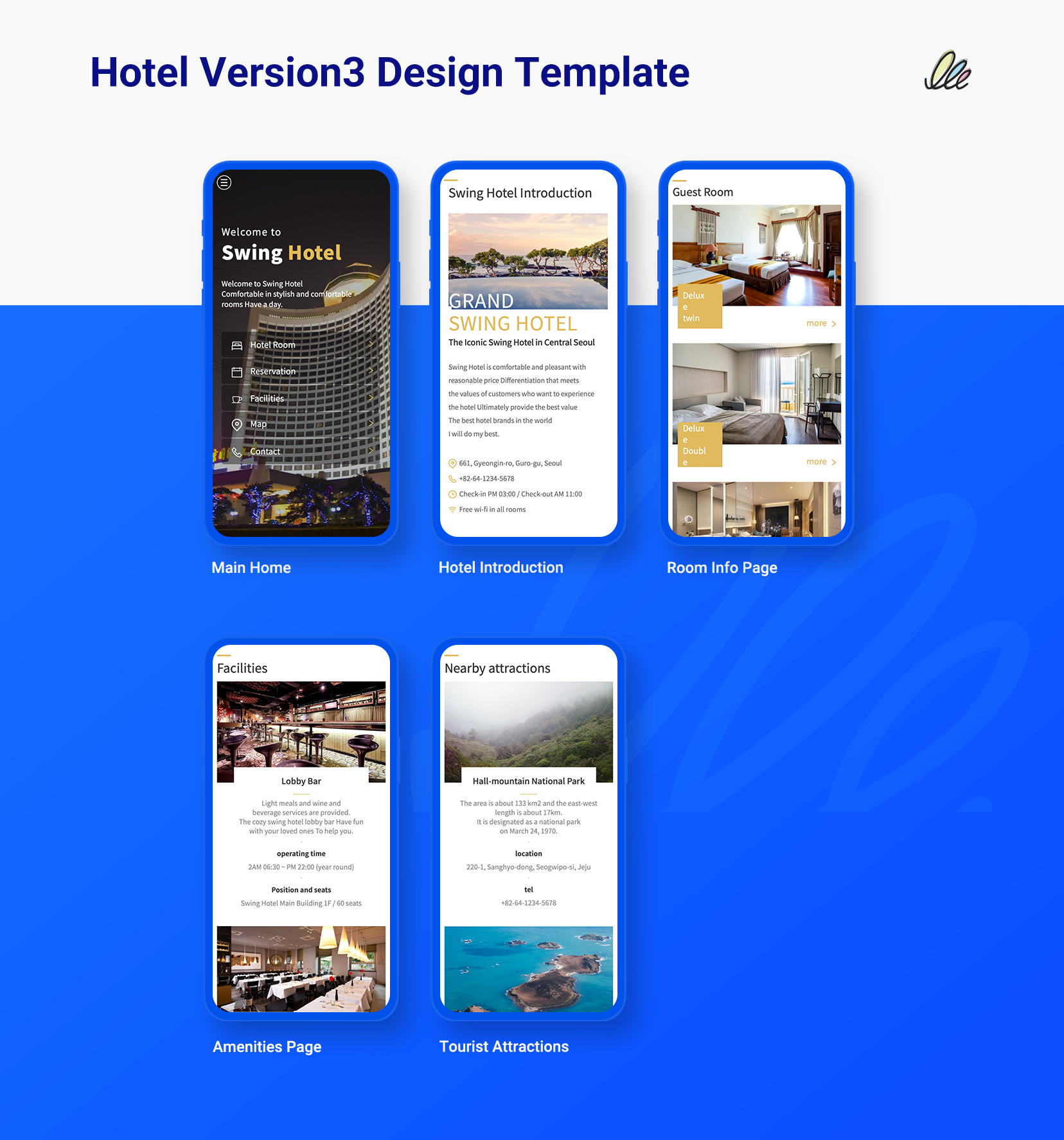 hotel mobile app design