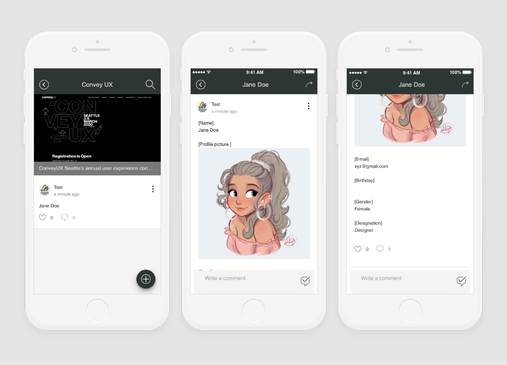 User registration form feature in your mobile event & conference and ...