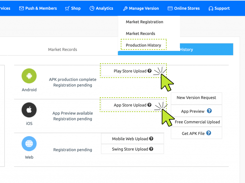 WebView App Manual(production and operation) – Support