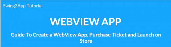 WebView App Manual(production and operation) – Support
